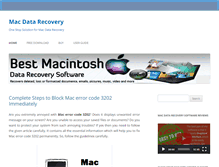 Tablet Screenshot of macfixz.com